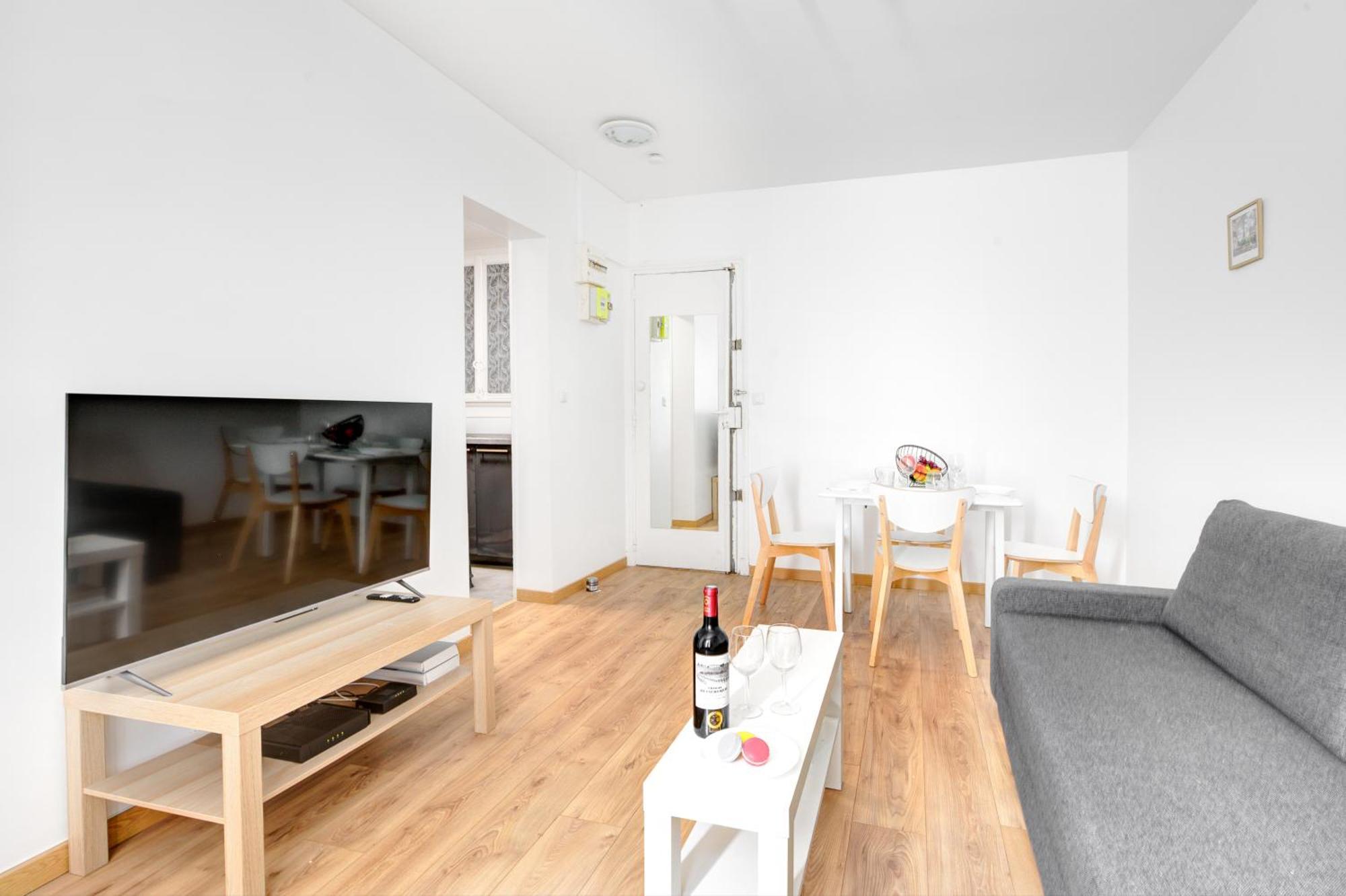 4 Personnes Charmant Appartement Paris 13Eme Exterior photo